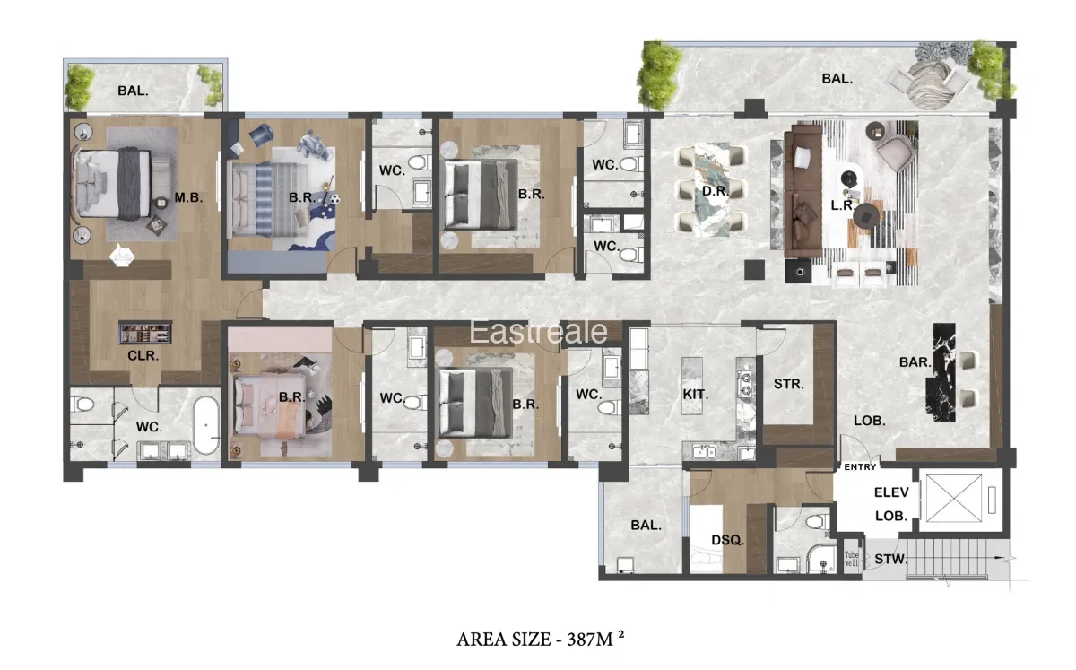 5 Bedroom
