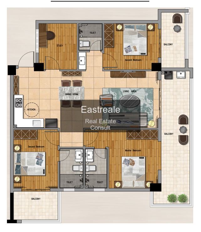 3 Bedroom