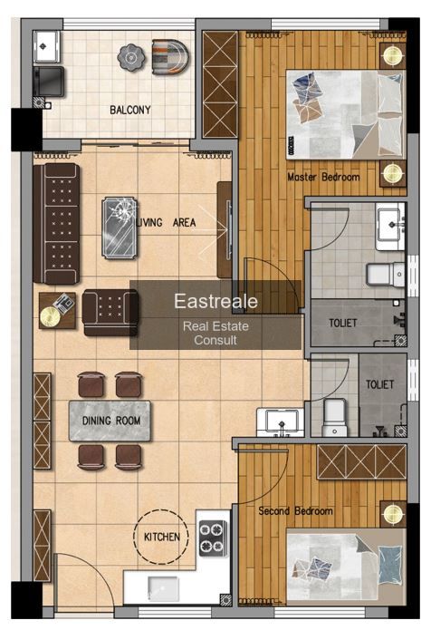 2 Bedroom