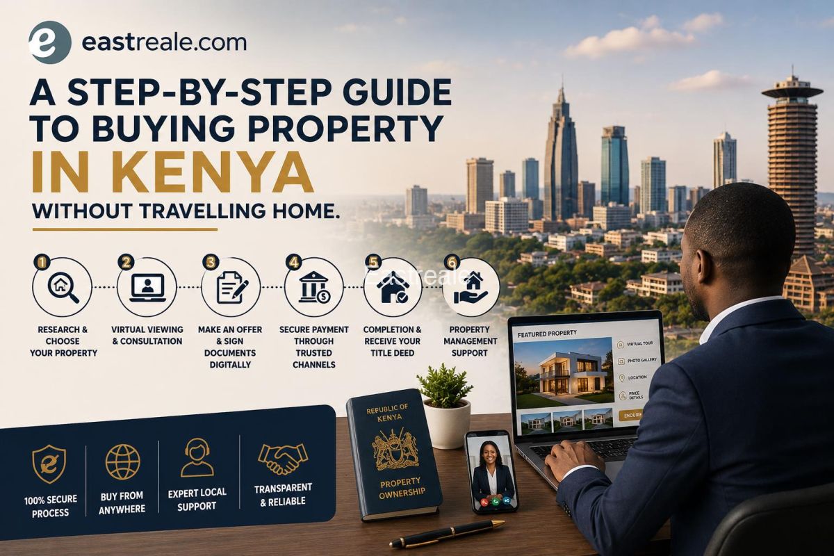 A Step-by-Step Guide to Buying Property in Kenya Without Travelling Home